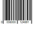 Barcode Image for UPC code 0038000124891