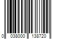 Barcode Image for UPC code 0038000138720