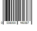 Barcode Image for UPC code 0038000160387