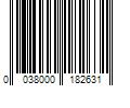 Barcode Image for UPC code 0038000182631