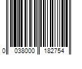 Barcode Image for UPC code 0038000182754