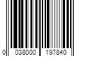 Barcode Image for UPC code 0038000197840