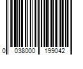 Barcode Image for UPC code 0038000199042