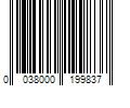 Barcode Image for UPC code 0038000199837