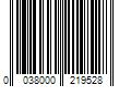 Barcode Image for UPC code 0038000219528