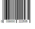 Barcode Image for UPC code 0038000222535