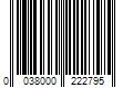 Barcode Image for UPC code 0038000222795