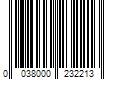 Barcode Image for UPC code 0038000232213