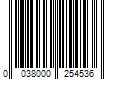 Barcode Image for UPC code 0038000254536