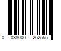 Barcode Image for UPC code 0038000262555