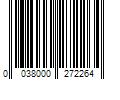 Barcode Image for UPC code 0038000272264