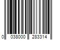 Barcode Image for UPC code 0038000283314