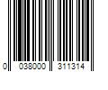 Barcode Image for UPC code 0038000311314