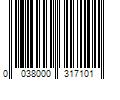 Barcode Image for UPC code 0038000317101