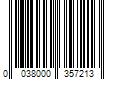 Barcode Image for UPC code 0038000357213