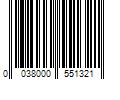 Barcode Image for UPC code 0038000551321