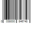 Barcode Image for UPC code 0038000846748