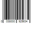 Barcode Image for UPC code 0038000925634