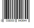 Barcode Image for UPC code 0038000940644