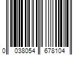 Barcode Image for UPC code 0038054678104