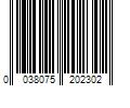 Barcode Image for UPC code 0038075202302