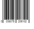 Barcode Image for UPC code 0038075206102