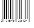 Barcode Image for UPC code 0038075206300