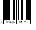 Barcode Image for UPC code 0038097014419