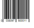 Barcode Image for UPC code 0038097500011