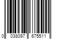 Barcode Image for UPC code 0038097675511