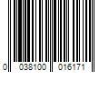 Barcode Image for UPC code 0038100016171