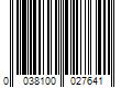 Barcode Image for UPC code 0038100027641