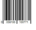 Barcode Image for UPC code 0038100100771