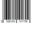 Barcode Image for UPC code 0038100101709