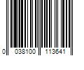 Barcode Image for UPC code 0038100113641