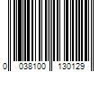 Barcode Image for UPC code 0038100130129