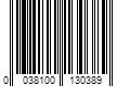 Barcode Image for UPC code 0038100130389