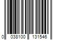 Barcode Image for UPC code 0038100131546