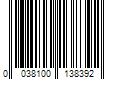 Barcode Image for UPC code 0038100138392