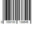 Barcode Image for UPC code 0038100138545