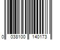 Barcode Image for UPC code 0038100140173