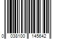 Barcode Image for UPC code 0038100145642