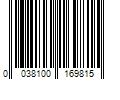 Barcode Image for UPC code 0038100169815