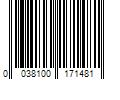 Barcode Image for UPC code 0038100171481