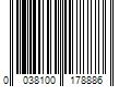 Barcode Image for UPC code 0038100178886