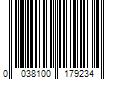 Barcode Image for UPC code 0038100179234