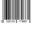 Barcode Image for UPC code 0038100179661