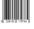 Barcode Image for UPC code 0038100179784