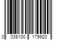 Barcode Image for UPC code 0038100179920