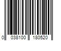 Barcode Image for UPC code 0038100180520